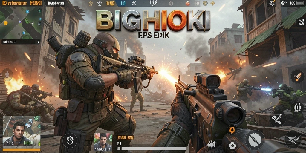 Gameplay intens dari BIGHOKI dengan grafis memukau.