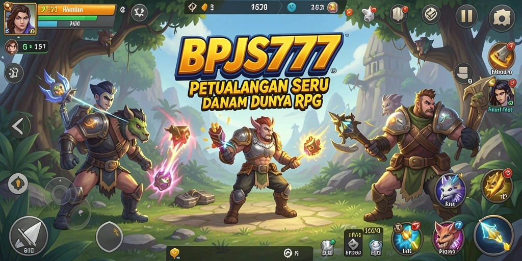 Tampilan gameplay seru di dunia RPG BPJS777.