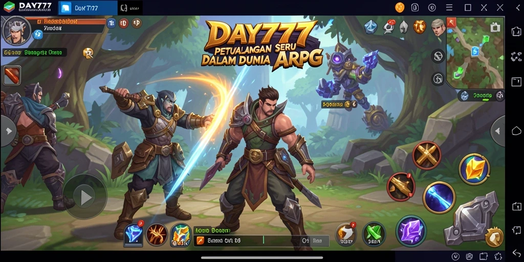Tampilan menakjubkan dari gameplay ARPG yang mendebarkan.