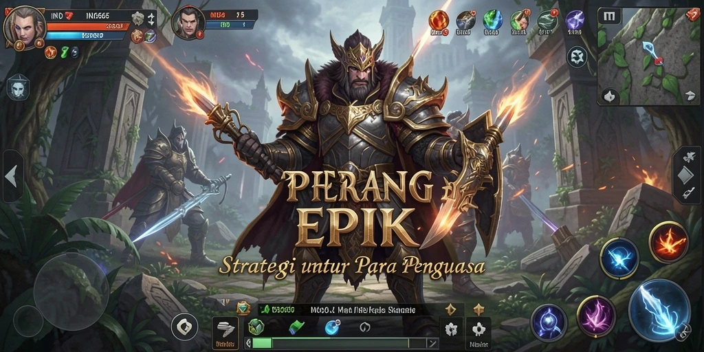 Tampilan gameplay IND666 yang mendebarkan dan menarik dalam pertempuran strategi.