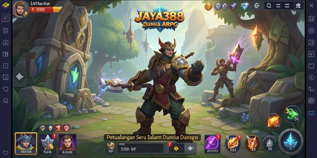 Gameplay seru dengan karakter unik dan pertarungan mendebarkan.