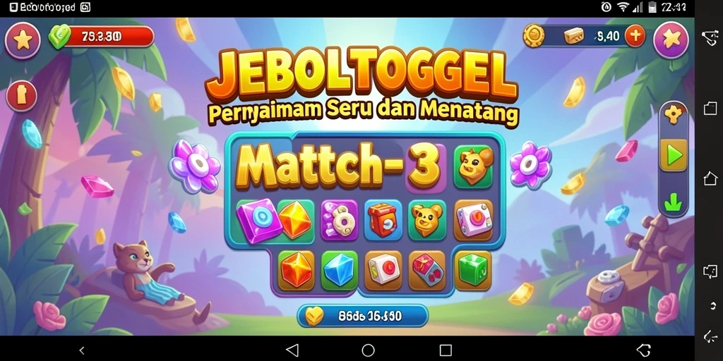 Tangkapan layar gameplay JEBOLTOGEL yang penuh warna dan seru.