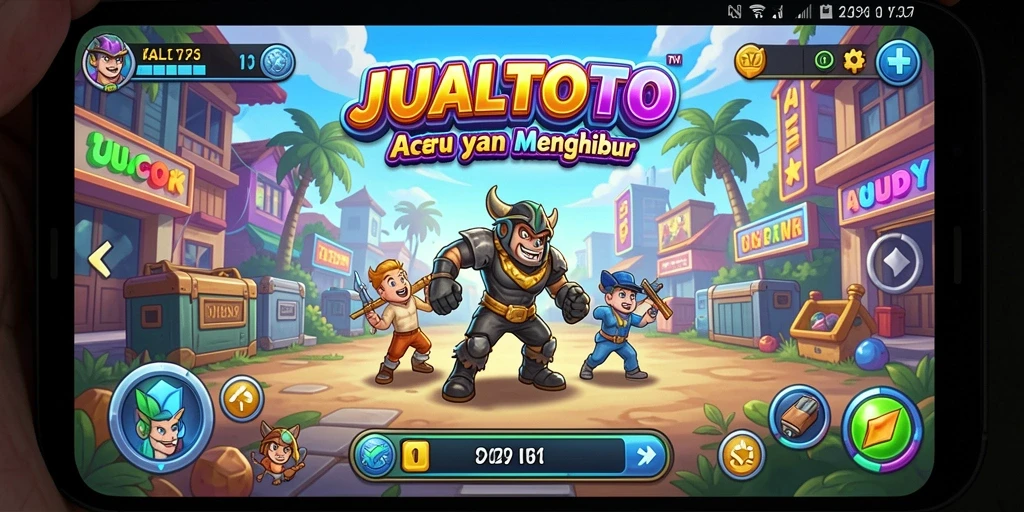 Gameplay seru JUALTOTO dengan tantangan menantang.