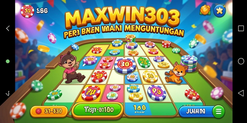 Tampilan permainan Bingo yang menarik di MAXWIN303.