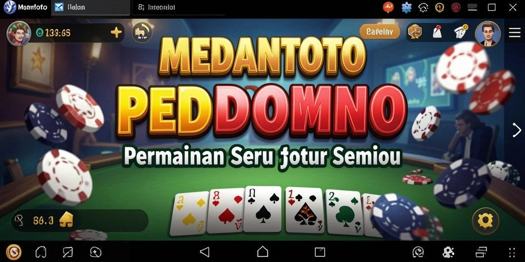 Tampilan gameplay MEDANTOTO yang seru dan menantang.