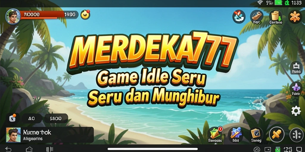 Gameplay MERDEKA777 yang seru dan adiktif dalam gaya Idle.