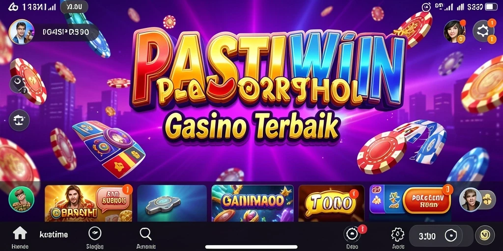 Tampilan menarik dari gameplay Kasino PASTIWIN.