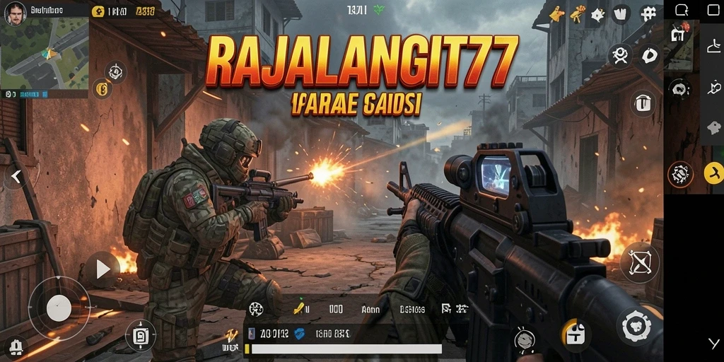 Tampilan aksion mendebarkan dalam gameplay RAJALANGIT77 yang penuh ketegangan.