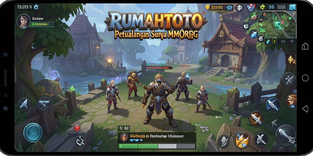 Tampilan gameplay menarik dalam dunia RUMAHTOTO yang penuh petualangan.