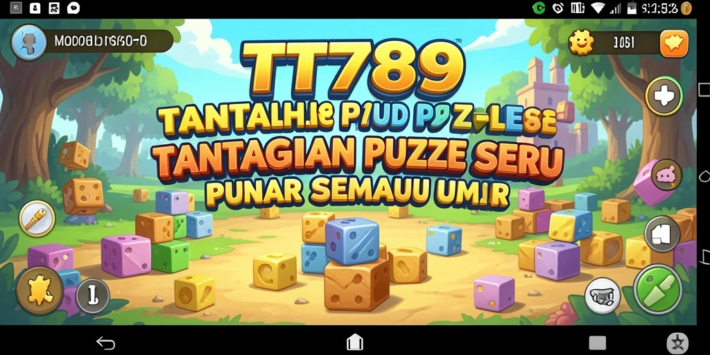 Screenshot gameplay utama TT789 yang menampilkan tantangan puzzle.